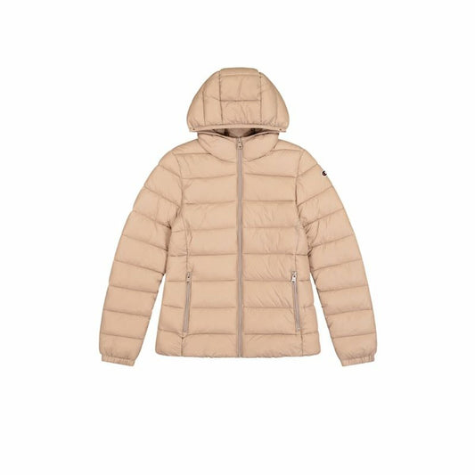 Women's Sports Jacket Champion Hooded Beige-0