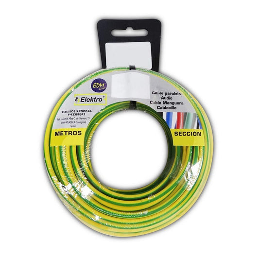 Coaxial TV Antenna Cable EDM 28498 Bicoloured 20 m 20 x 4 mm-0